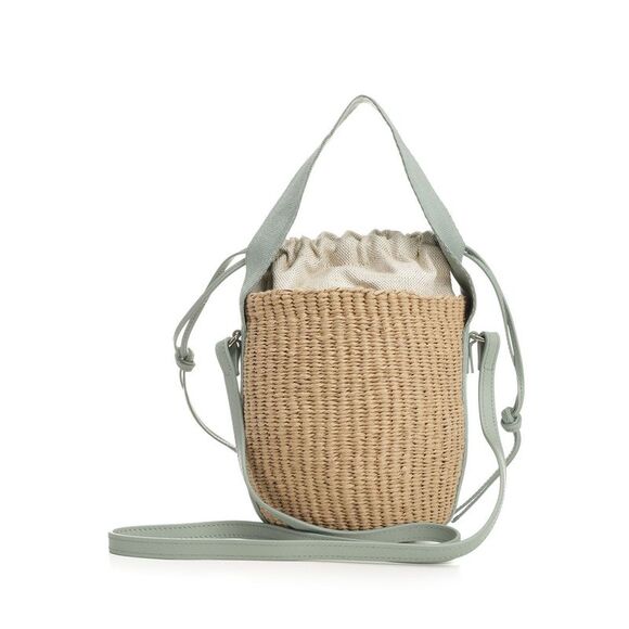 Chloe' Women "Horse Medal" Small Basket Bag - Picture 3 of 4